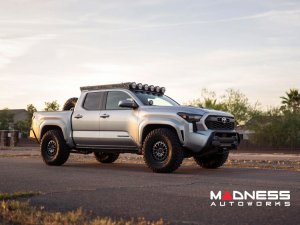 Toyota Tacoma Front Winch Bumper - Stealth Center Mount With Top Hoop - Addictive Desert Designs Toyota Tacoma Front Winch Bumper - Stealth Center Mount With Top Hoop - Addictive Desert Designs